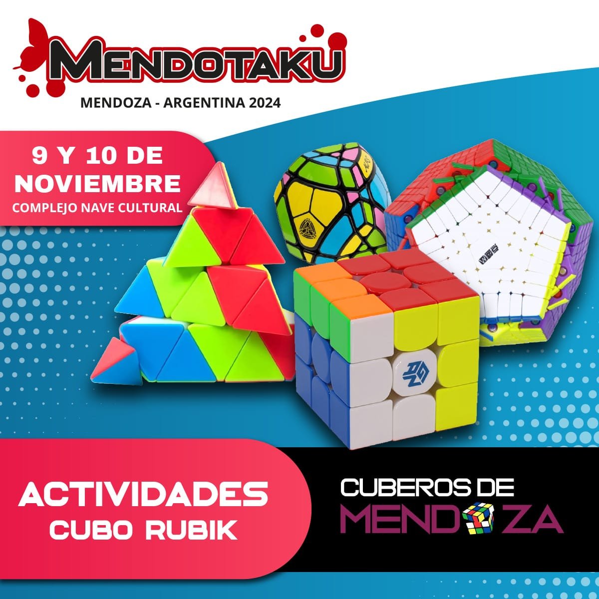 ¡Todo Listo! Mendotaku 2024 ya tiene fecha y sede.