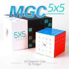 Cubo 5x5 YJ MGC - Mágnetico - Gcubos - LOJA DE CUBO MÁGICO EM