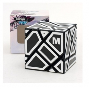 Cubo Rubik Ninja Ghost Black M + Base