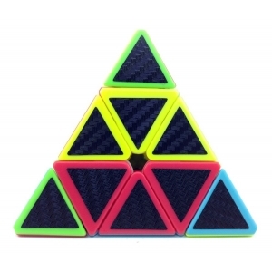 Z Cube Pyraminx 3x3 Fibra de Carbono