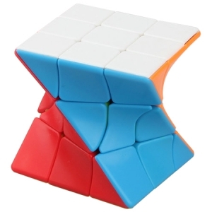 Fanxin  3x3 Twisty Cube Stickerless