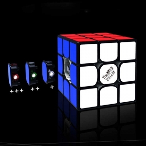 Cubo Rubik 3x3 Qiyi Valk Elite Magnético Black
